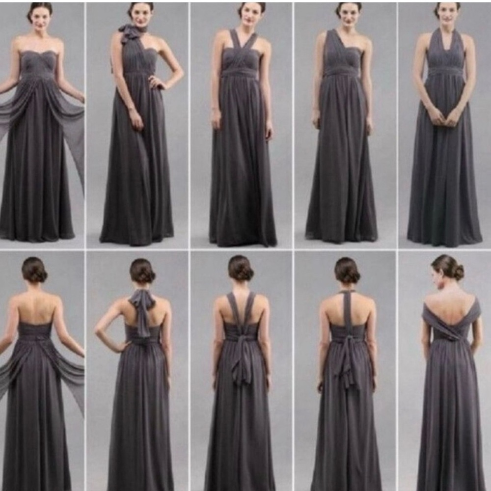 Jenny Yoo Convertible Bridesmaid Dress Annabelle - zipper broken - Size 16